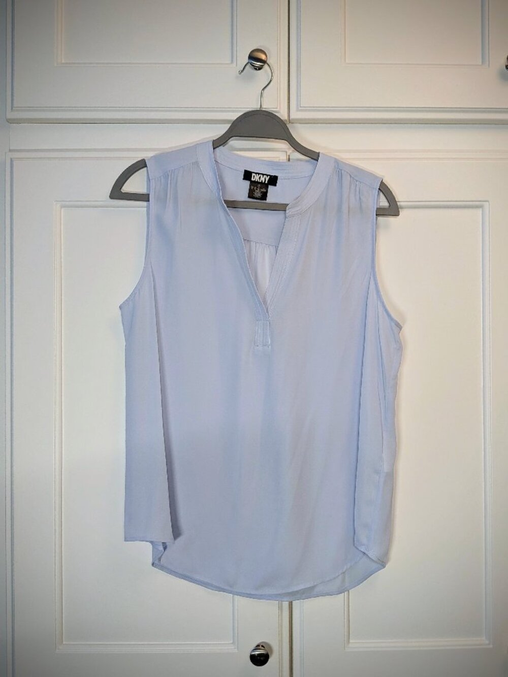 DKNY Pale Blue Dress Tank